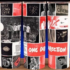 One Direction Best Song Ever Cup Mug Tumbler 20oz with lid and straw